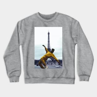 The eiffel tower and dancing Crewneck Sweatshirt